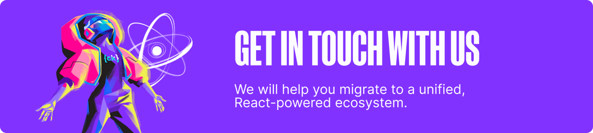 Tech stack upgrade newsletter banner